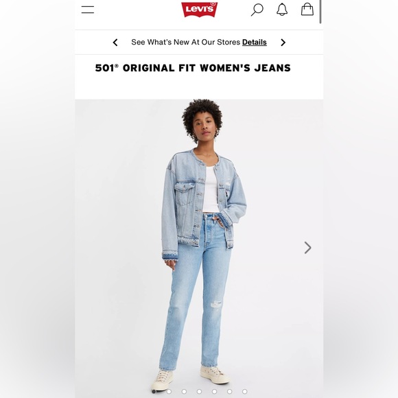 Levis 501 Original Jeans - Picture 2 of 11